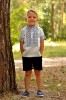 Дитяча вишита сорочка з коротким рукавом