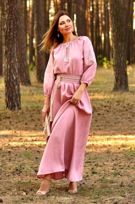 Казково красива сукня пудрово-рожевого відтінку